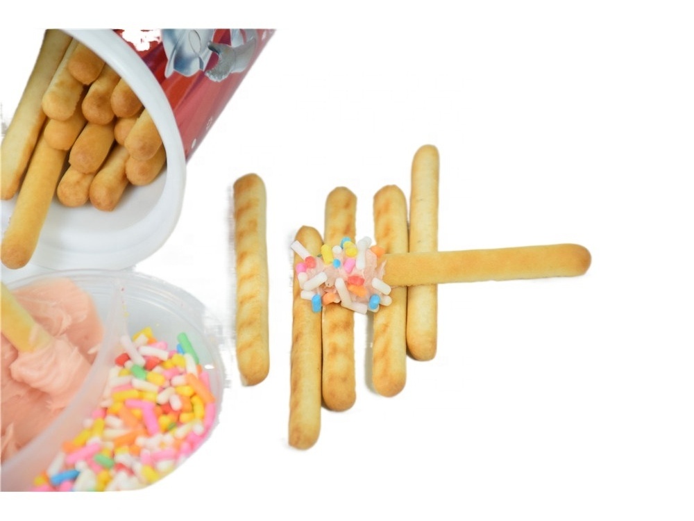 Factory Hot Sales Kids Confectionery Biscuits Stick Chocolate Cream Sweet Candy OEM Custom Cookies Wafer 3 IN 1 Snack Cup