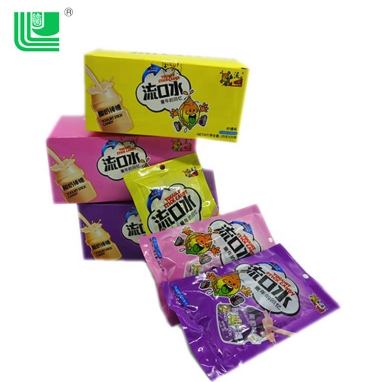 New Product Fruity Flavors Sour Milk Candy Soft Halal Milk Candy