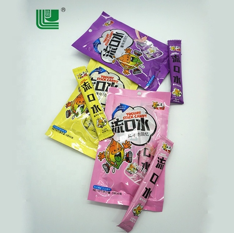 New Product Fruity Flavors Sour Milk Candy Soft Halal Milk Candy