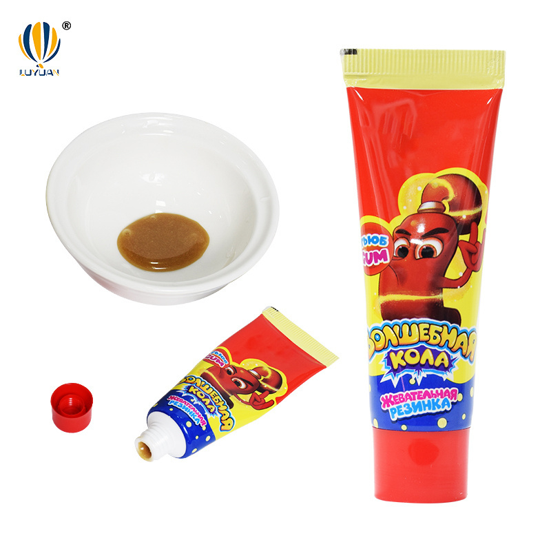 Hot products China bubble gum strawberry chewy candy