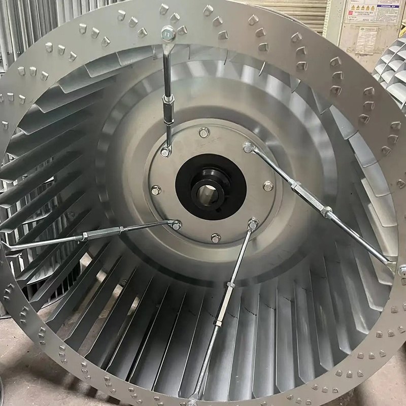 100mm 190mm evaporator fan impeller front disc coil fan impeller engineering centrifugal blower impeller