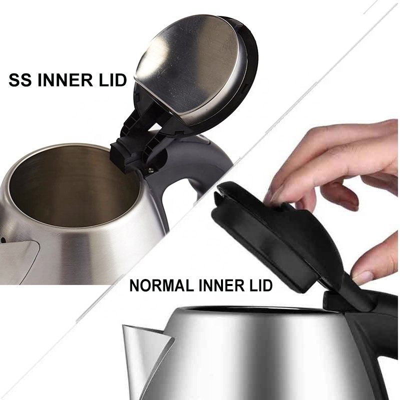 1.8 Liter Cordless Stainless Steel Electric Tea Kettle