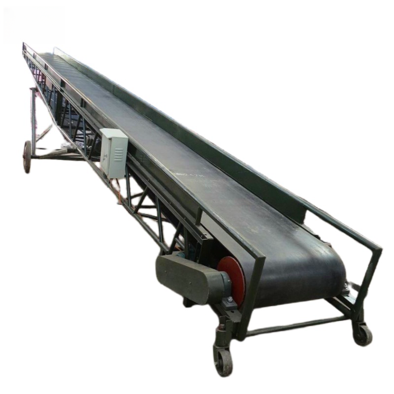 Factory Customized Material Handling Mobile Conveying Equipment Heat Resistant Abatement Mechanical Belt Conveyor