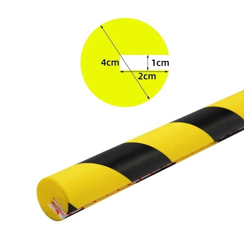 Corner Protector  Self Adhesive High Elasticity Warning Car Parking Protector Walls Corners Garage Signal