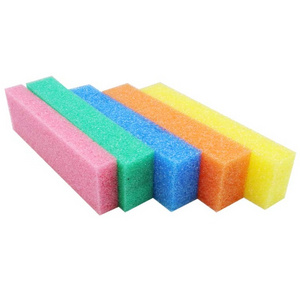 Factory Customized Colorful Water Aquarium Sponge 10-60PPI Reticulated Polyurethane Filter Foam