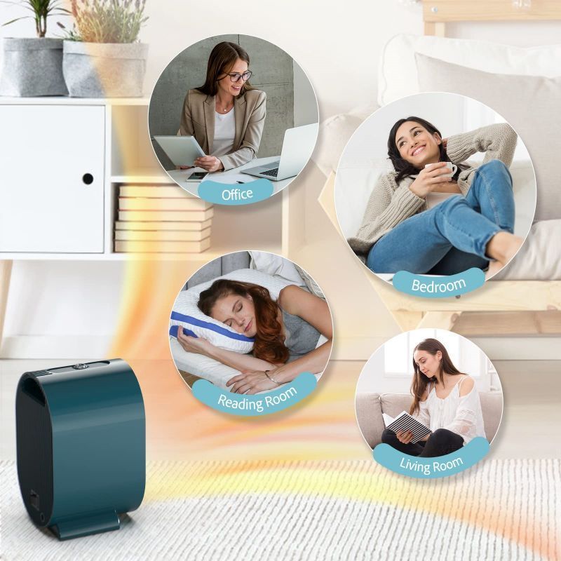 Maist Factory wholesale portable winter blower fast heating automatic thermostat electric heater mini desktop heater PTC heater