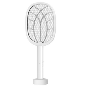 New Self Recharging 2 In 1 Electric Mosquito Swatter Usb Racket Anti Mosquito Bat Files Killer Trap Mosquito Killer