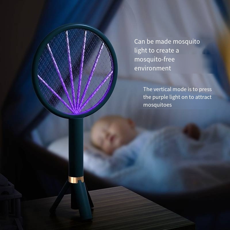 Anti Fly Bug Electric Swatter Bug Zapper Operated Insect Killing Rechargeable Electric Mosquito Killer Racket