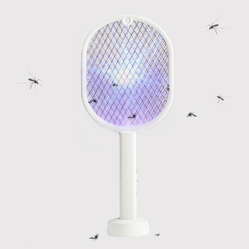 USB-Powered Electric Mosquito Swatter Lamp Animal Design Fly Bug Zapper Bees Bats Moths Beetles Killer Solid Battery Operated