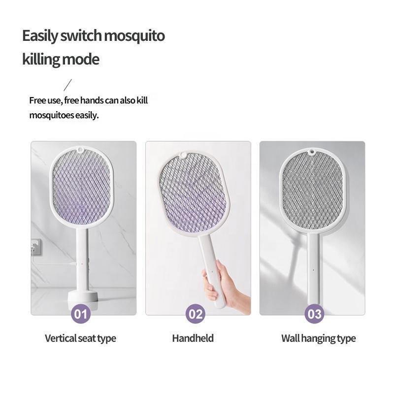 Meisite Electric Bug Zapper Bug Fly Insect Plug in Mosquito Killer Rechargeable Sustainable PVC Bag/color Box Packing