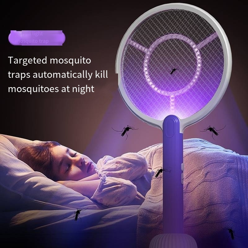 Meist 2023hot Electric Usb Mosquito Killer Lamp Lampsky Blue Mosquito Racket Killer Rechargeable Sustainable Bed Bugs Spray Oem