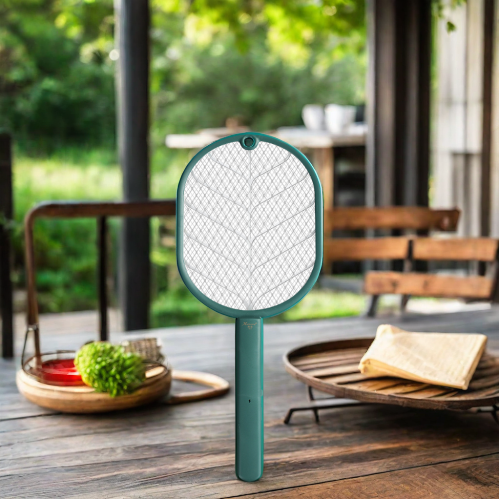 Portable Battery-Powered Electric Mosquito Swatter Bed Bugs Killer for Ants Bees Beetles Flies with Carry Bag Pest Control