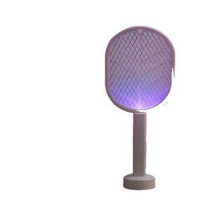 Solid Battery Operated Mosquito Swatter Lamp Animal Design Fly Bug Zapper Bees Bats Moths Beetles Killer Rechargeable Bed Bugs