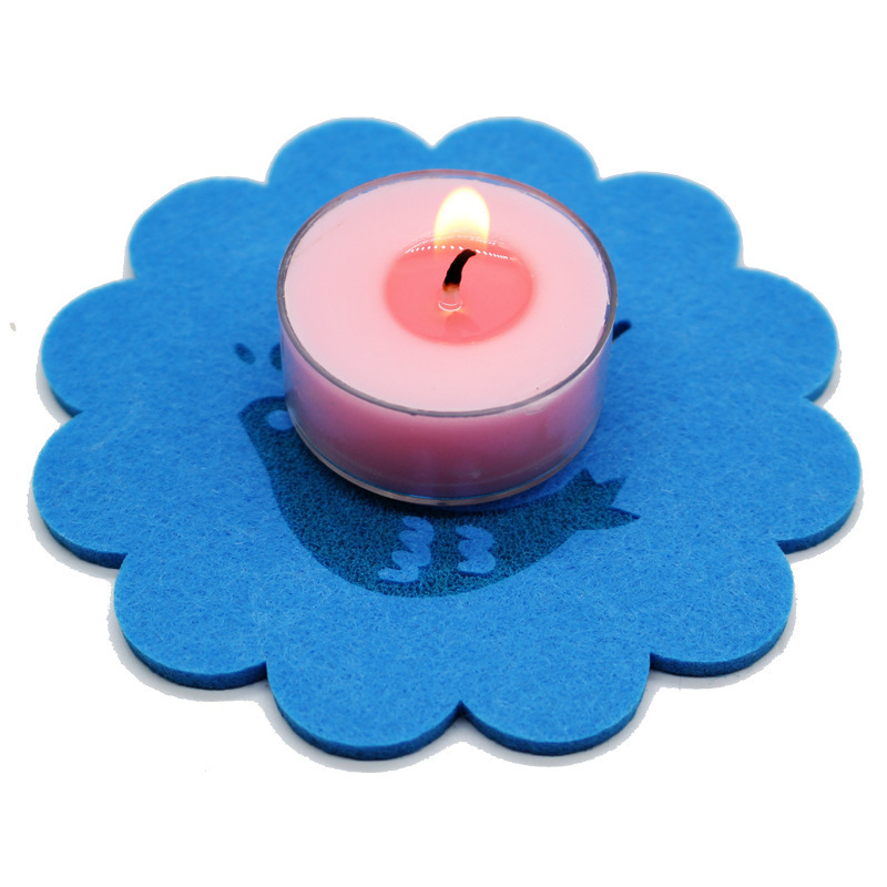 Smokeless Unscent Paraffin Wax Tealight Candles Aromatic Transparent PVC Box Aromatic Candle