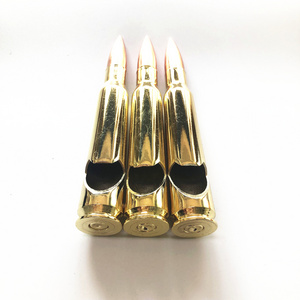 Metal High Gloss Gold Ammunition Drinks Once Fired Real 50 Caliber Bullet Bottle Opener