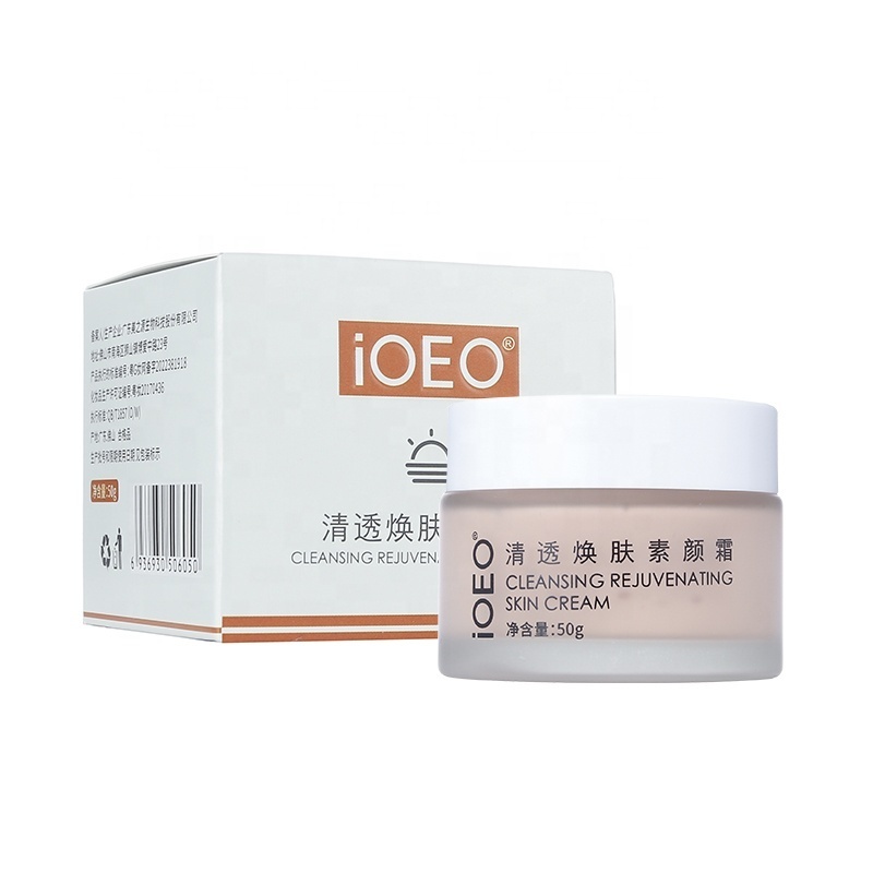 OEM ODM Beauty Products Wholesale Smooth Brightening Lightening The Skin Tone Clear Rejuvenating Cream 50g Tone-Up Cream