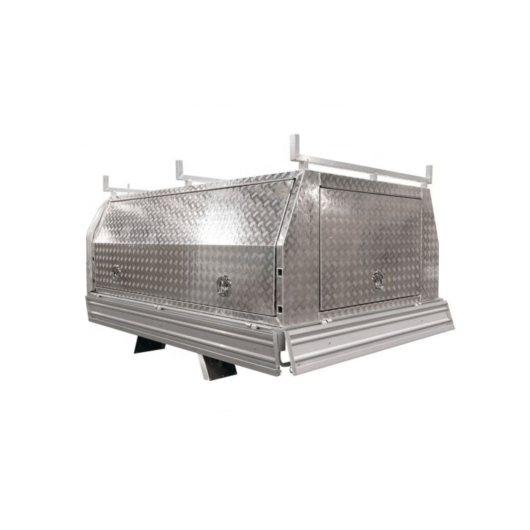 Customized Aluminium Ute Tray and Canopy Wholesale  Function Durable Stainless Steel Waterproof Metal Truck Tool Box for sale