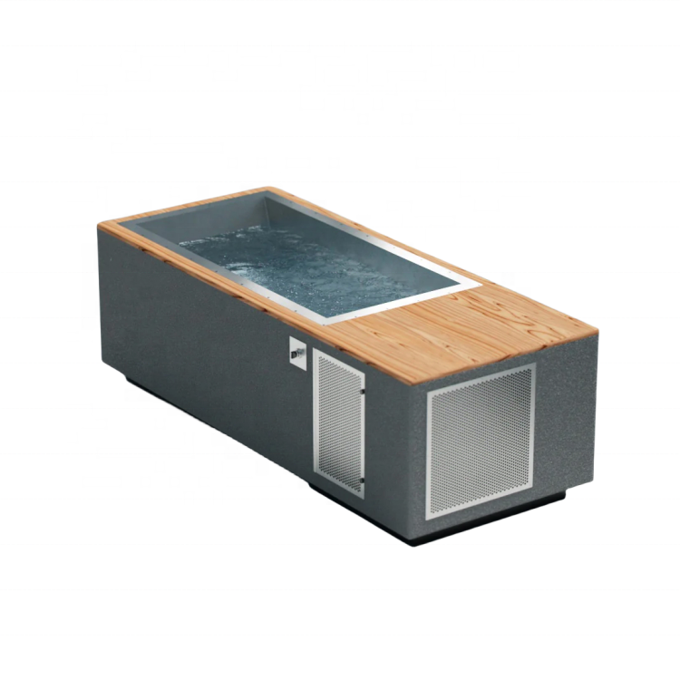 Customized tub cold plunge Stainless Steel Recovery HighQuality Cold Plunge tub with chiller and filter Ice BathTub For sale