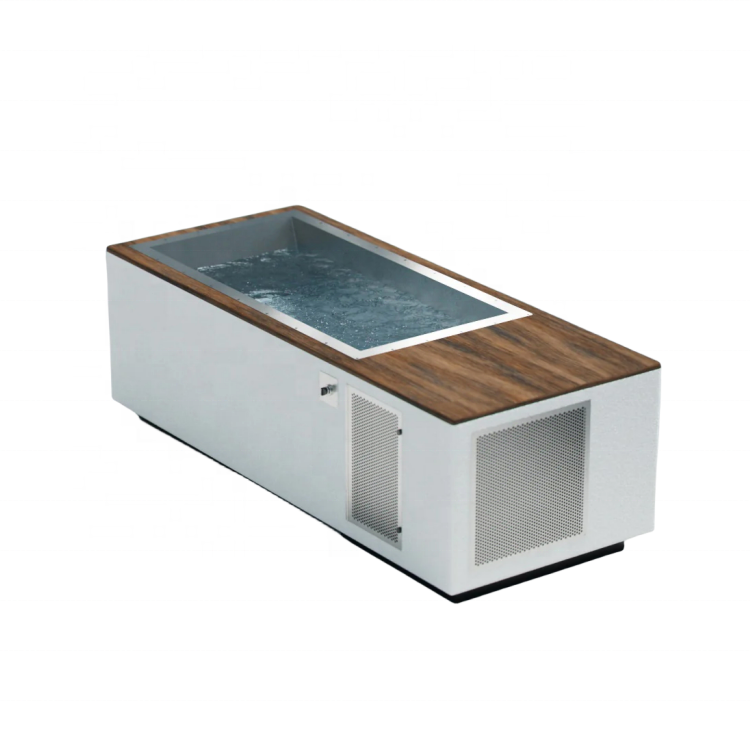 Customized stainless steel ice plunge tub Recovery Cold Plunge tub with chiller and filter Ice BathTub cold tub For sale