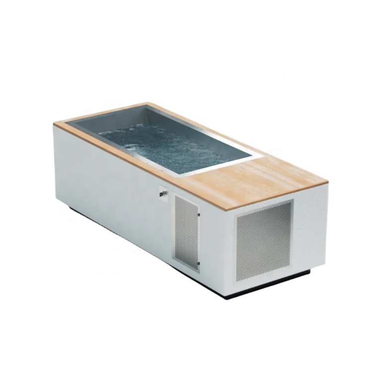 Customized stainless steel ice plunge tub Recovery Cold Plunge tub with chiller and filter Ice BathTub cold tub For sale