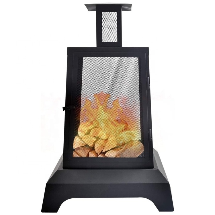 Customized Portable Indoor Heating Stove Brazier Outdoor Domestic stainless steel Charcoal Grill Fireplace for sale