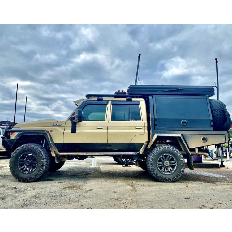 Customized high quality Aluminum Single Dual Cab 4x4 Ute Canopy with Roof Racks lift off vehicle canopy ute canopy  for sale