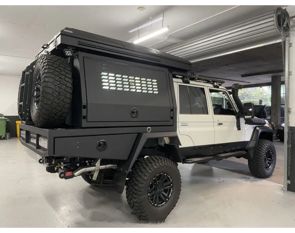Customized Factory direct sale Waterproof Aluminum Ute Canopy Toolbox For Pickup Canopy dual cab ute tray and canopy For Sale BestSuppliers