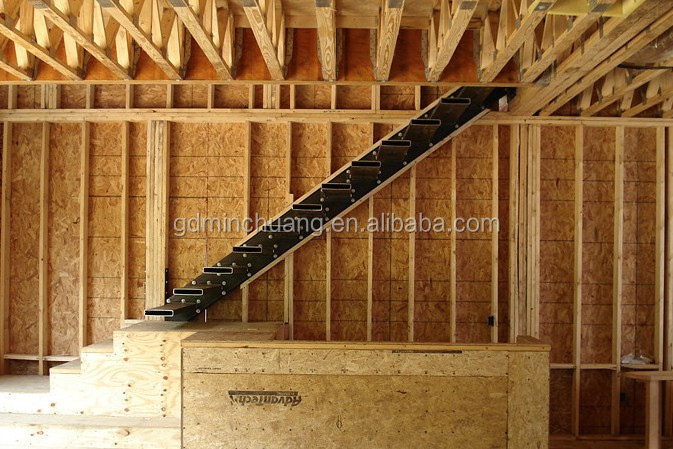 floating staircase with timber tread  straight cantilever staircases