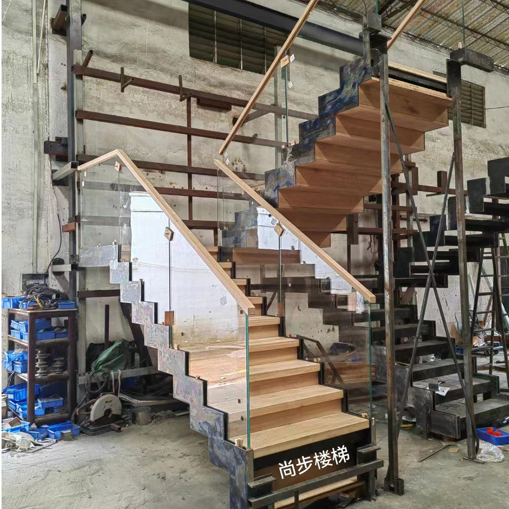 Customize Stair Treads Solid Wood Stair Steps American Oak Wood Stair Treads