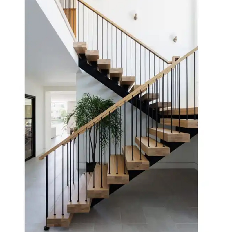 mono stringer prefab metal mono stringer floating stairs wood stairs design