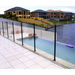 Aluminium frame glass deck railing Glass Balustrade for Swimming Pool Fence Glass Balustrade for Balcony