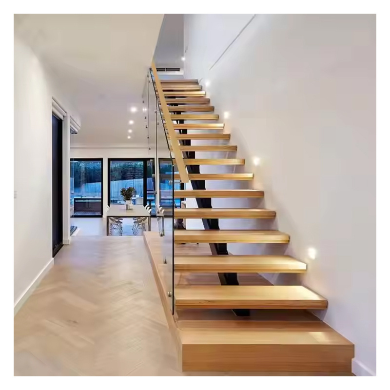 mono stringer prefab metal mono stringer floating stairs wood stairs design