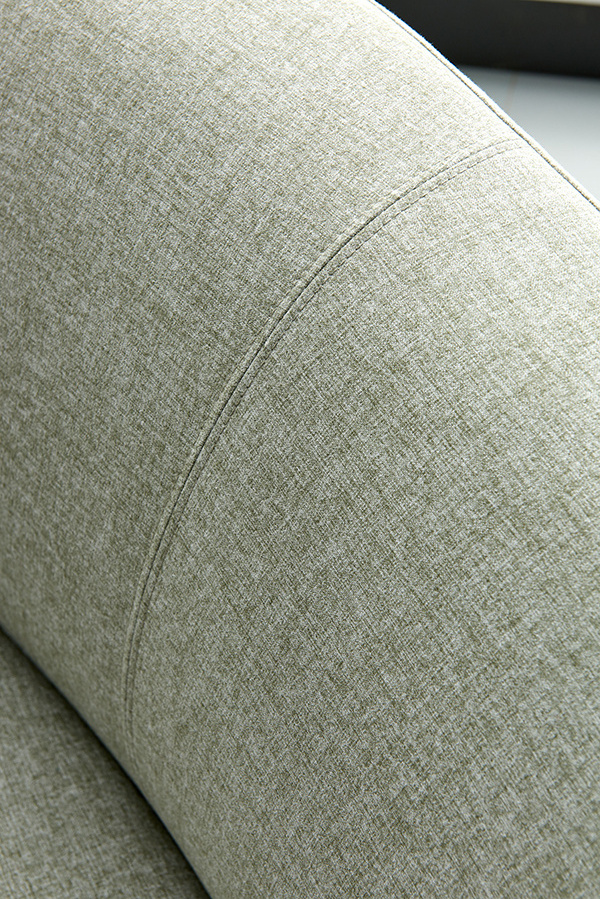 Modern Nordic Sofa Curved Sofa Couch Living Room Upholstery Fabric Half Round Circle Sofa