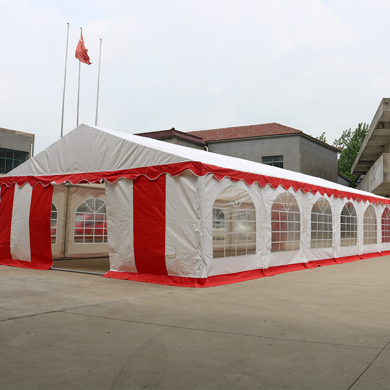 Hot Sale Waterproof  10x30 outdoor clear canopy wedding party tents for 150 people