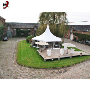 White Multi-Side Event Tent for Hire for Trade Show Pagoda Rental