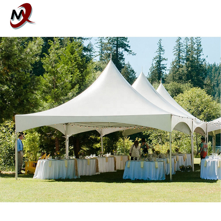 Luxury Pagoda Tent 3X3 4X4 5X5 6X6 Canvas Hexagon Gazebo Party Tent With Waterproof Canopy