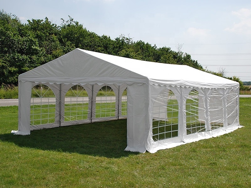 10x20 Ft Factory Party Canopy Tent Gazebo Tent for Events Trade Show Pop up Outdoor Galvanized Steel Frame PVC Fabric Color Tent