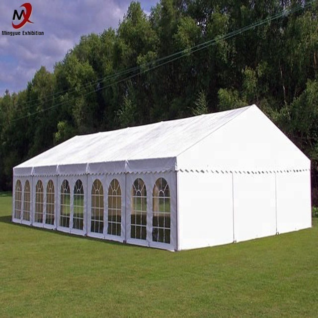 Customized Clear plastic tent for 300 people wedding event tent for sale made by china