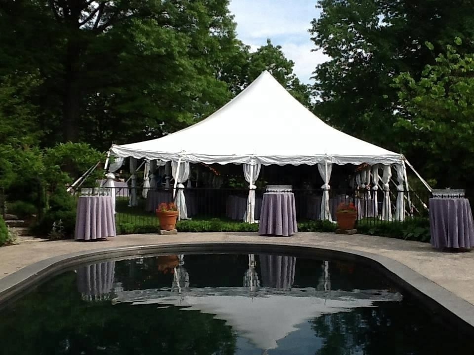 White Multi-Side Party Tent Pagoda for Tent for Hire, Event Tent Rental