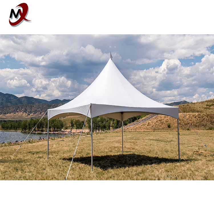 Luxury Pagoda Tent 3X3 4X4 5X5 6X6 Canvas Hexagon Gazebo Party Tent With Waterproof Canopy