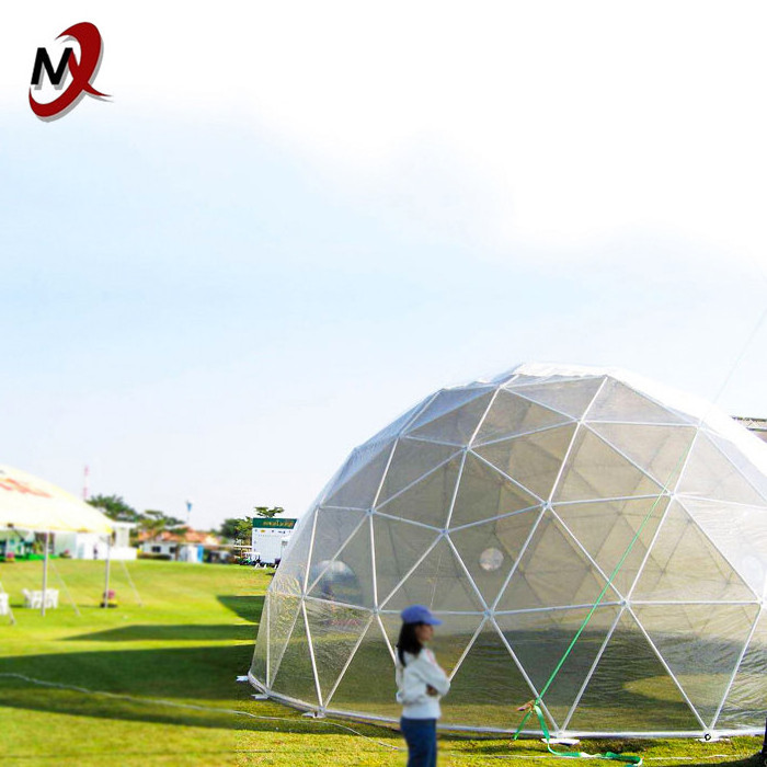 Geodesic Dome Tent with Clear Roof For festiva tent/trade show tent