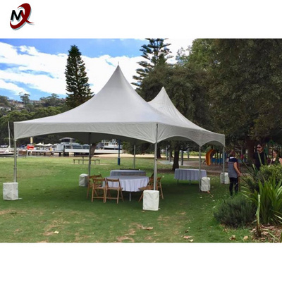 Luxury Pagoda Tent 3X3 4X4 5X5 6X6 Canvas Hexagon Gazebo Party Tent With Waterproof Canopy