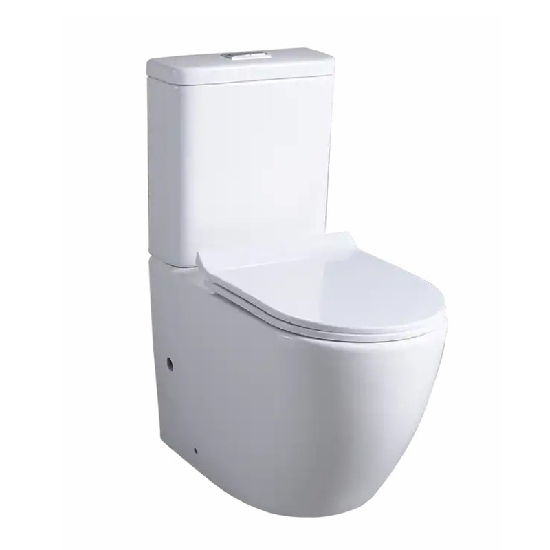 European Sanitary Ware Two Piece Toilet Wash Down Wc Toilet Western Ceramic Graphic Design For Hotel