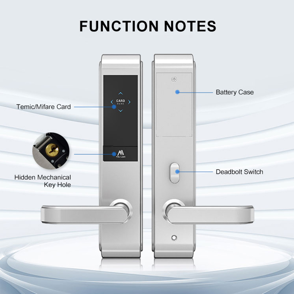 Waterproof Smart Lock Door Code Energy Save Key Smart Door Lock For Home Hotel Apartment