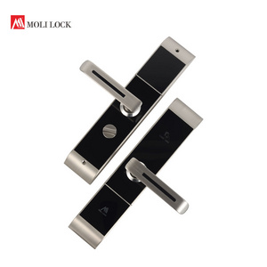 High Quality Electronic Key Door Lock Waterproof Commercial Smart Door Lock Rfid Key Smart Door Lock