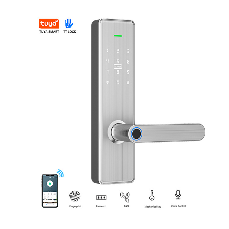 Door Lock Guangdong HYH Hardware Excellent Quality Generic Smart Digital Fingerprint Door Handle Lock