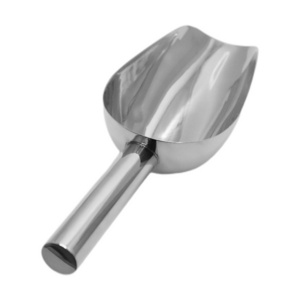 Stainless Steel Modern Style Ice Scoop and Shovel Simple Cocktail Picks for Bartending Home Bar Party Tools