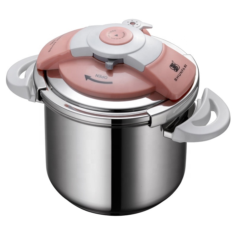 Promotional Cookware set SS 304 Colorful Covering button Pressure Cooker top quality for  hotel restaurant supplies