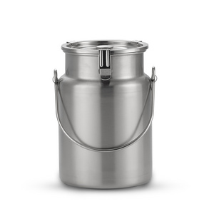 Muxing Outdoor Portable 3/5/10 Litre 201&304 Stainless Steel Water Milk Tea Barrel & Bucket With Seal Lid