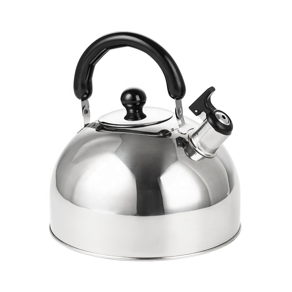 Red Black Silver Color 1L 2L 3L 4L 5L Stainless Steel Tea Pots Water Kettle Gas Stove Top Whistling Kettle